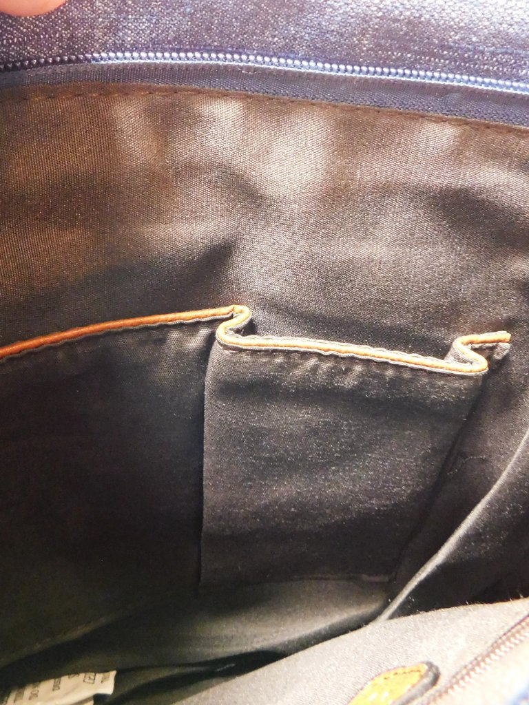 Scarleton Los Angeles Blue Denim/White Lace Crossbody Bag Blue Denim H174007 Nwt — image 8 of 8